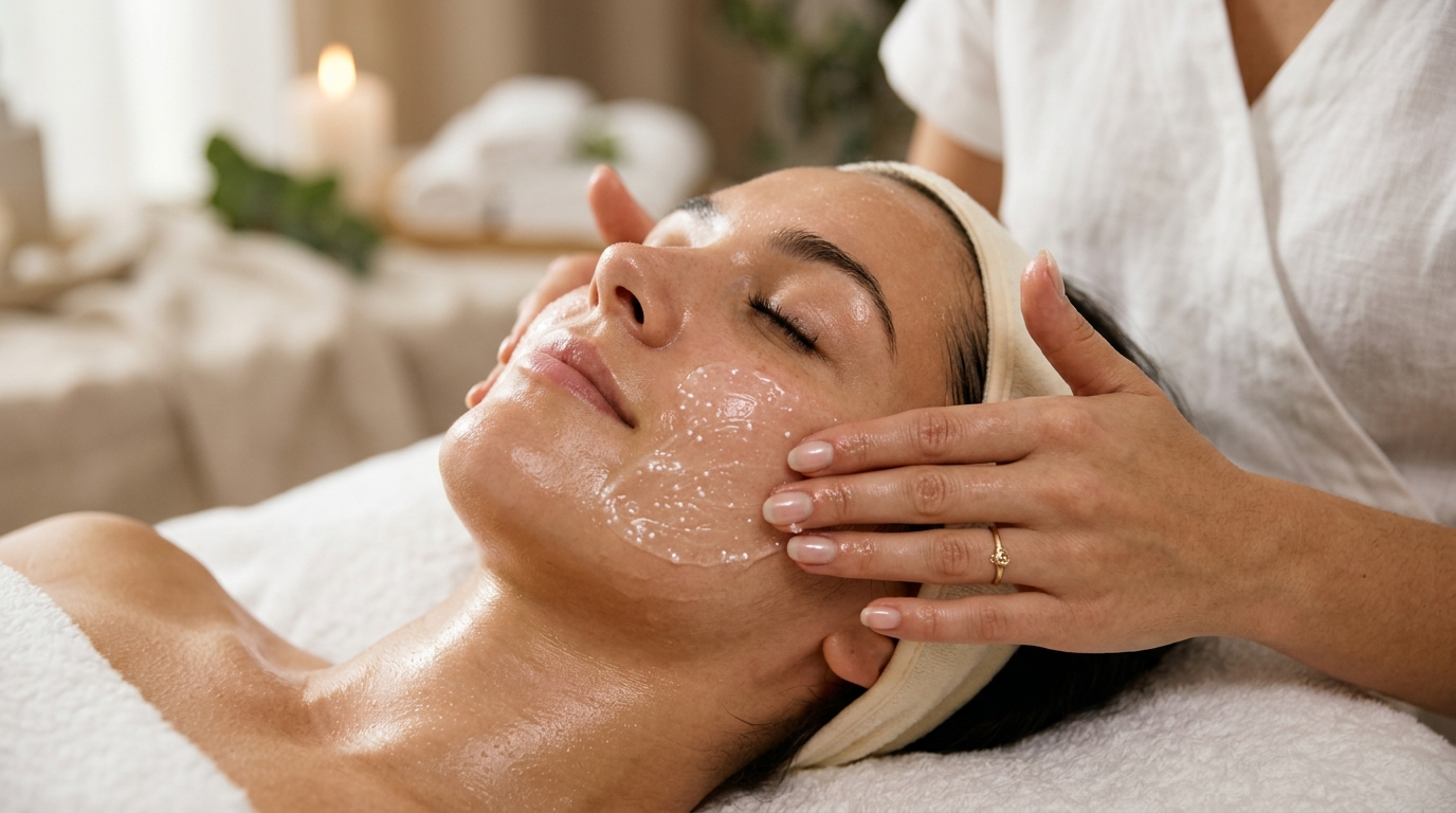 Skin Nourishment with Pearl Gel