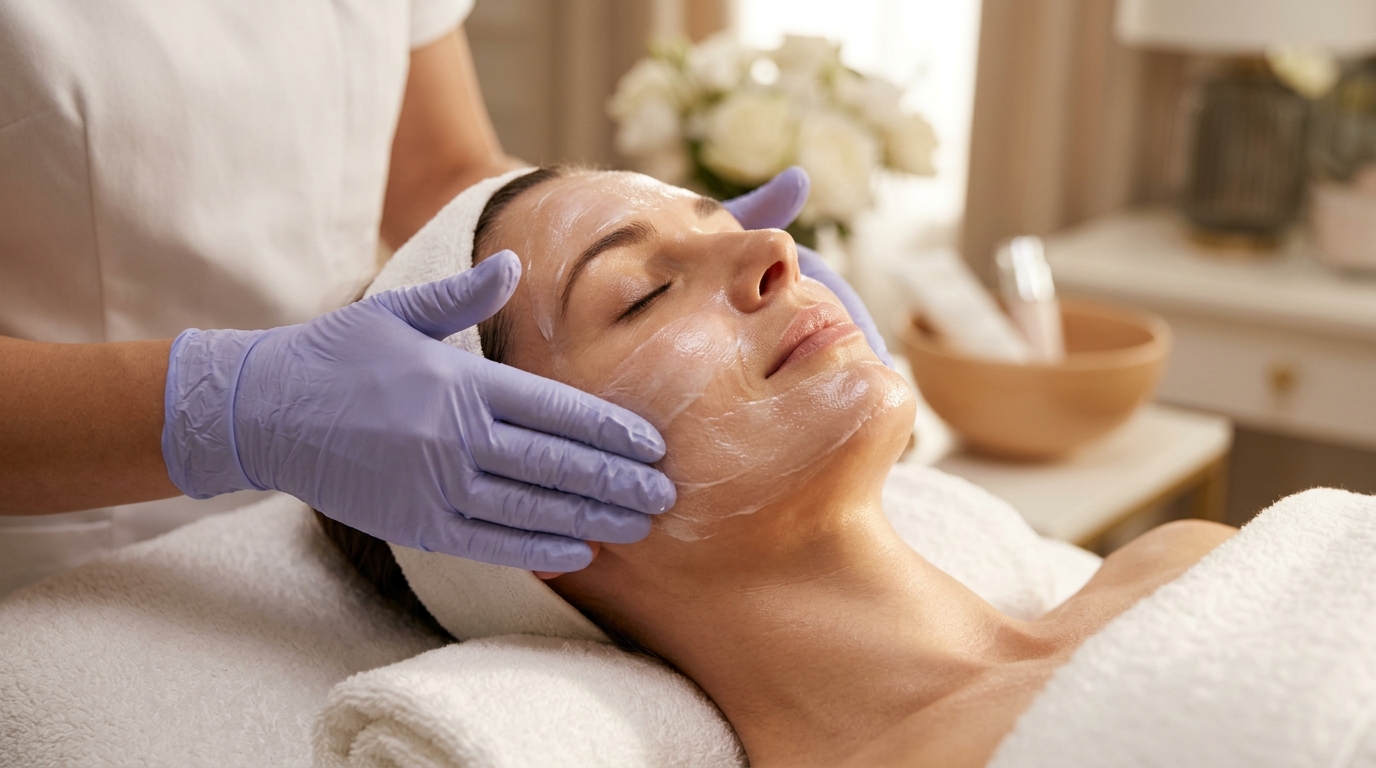 Relaxing Massage with Pearl Cream