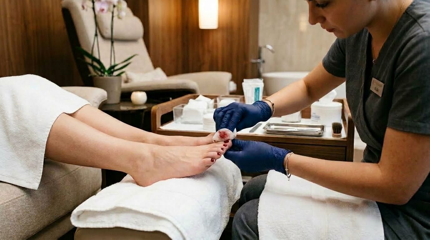 Nail Cleaning & Sanitization