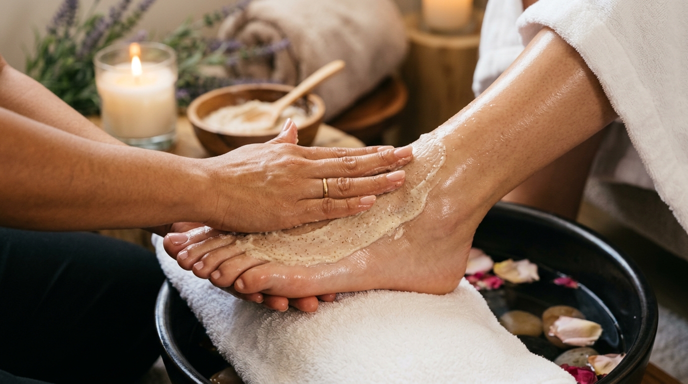 Foot Scrub Treatment