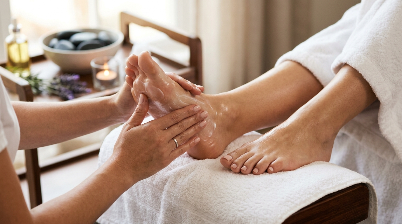 Moisturizing & Foot Massage